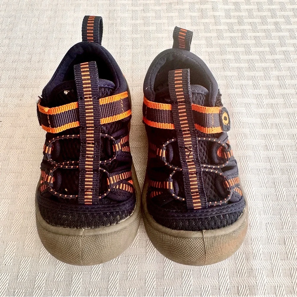 Academy BCG Toddler‎ 5 Boys Water Sandals Hiking Shoes Navy Orange YFWGSS3246
